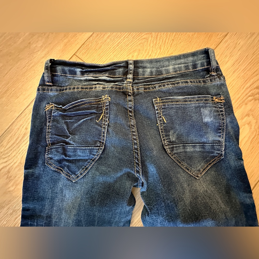 PROJECT 18 Los Angeles Vintage Skinny Blue Wash 👖 Jeans - Picture 9 of 13